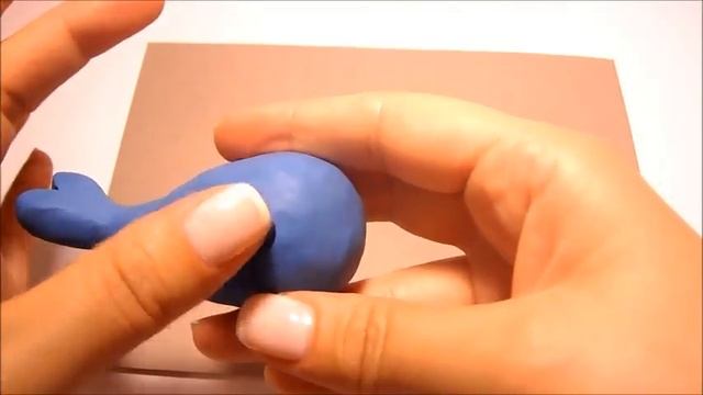 Уроки лепки для детей.Урок 24. Кит