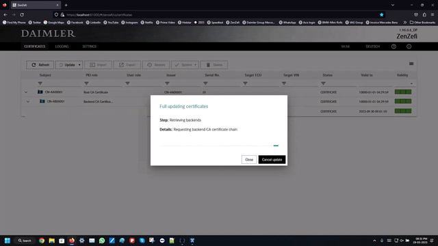 Xentry System Online (Auto-TDCS Pvt Ltd. Workshop is official)