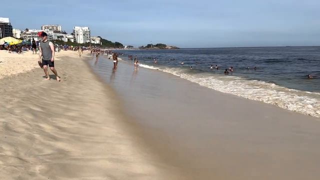 ?? Beautiful Day At Ipanema Beach Brazil _ Beach Walk 4K?.mp4