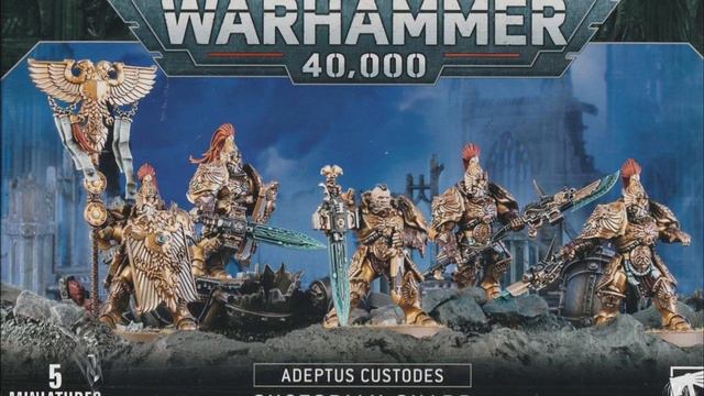 เริ่มสะสม Warhammer40k Part 3 Adeptus Custodes ควรซื้ออะไรถ้าอยากเริ่มเล่น