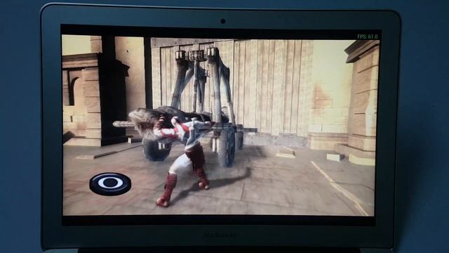 MACBOOK AIR 2017 GAMING - God Of War Chains Of Olympus Game PSP Emulator Performance Test