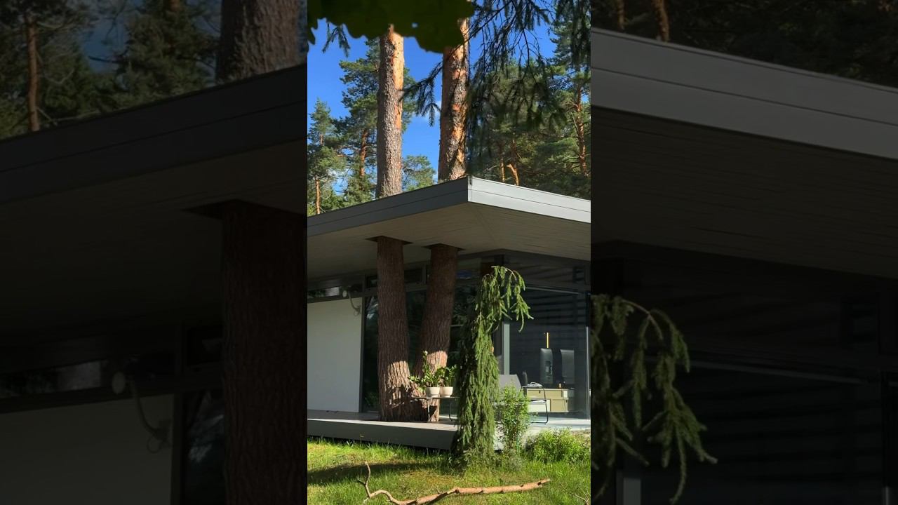 Как вам такая интеграция архитектуры и природы? Реализовано ModernSpaceStudio #zrobimarchitects