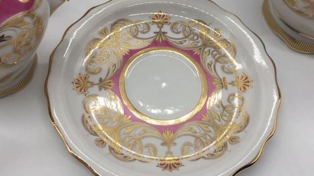 Дулевский фарфор Сервиз чайный Президент Видеообзор