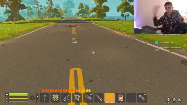 Прошло два месяца лета, поехал на море в SCRAP MECANIC