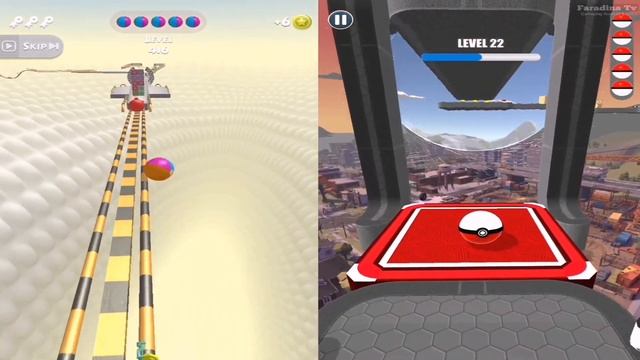 ?? Action Balls ? Rolling Ball Sky Escape ?? Mobile Gameplay Walkthrough IOS, Android