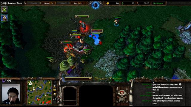 Ice Orc (Orc) Vs Blade (HU) - WarCraft III: Classic Graphics - WC2646