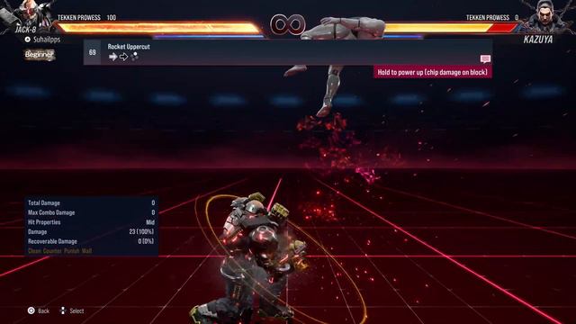 TEKKEN8 Jack 8 Movelist