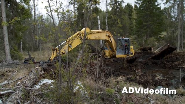 Mercedes 6x6 Recovery Truck VS Excavator - Arosbärgarna & Terribärgarn