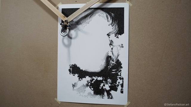 SCRIBI, The Drawing Machine - Portrait Of Marilyn Monroe