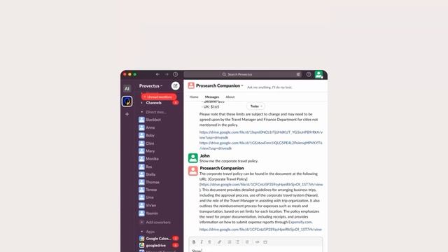 Prosearch: Generative AI-Powered Knowledge Companion – Product Demo