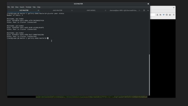 Federated Volumes With GlusterFS
