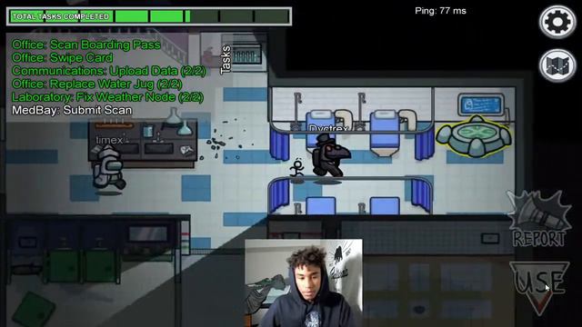 I SAW RED VENT | 🦖REX ARMY TO 750 5000 CREDIT GIVEAWAY🔥| AMONG US