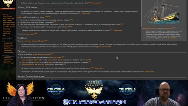 Ashes Of Creation Deep Dive Series - Combat - Mounts, Pets, Naval, Addons, Factions, Combat Wrap Up