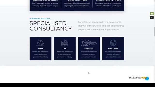 Coreconsult - Big Industry And Business Consulting WordPress Theme Consulting Wp Consultant Sayaka