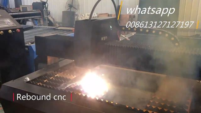 Cutting Round-hypertherms  American Plasma Generator  Stepper Motor  CNC Plasma Cutting Machine