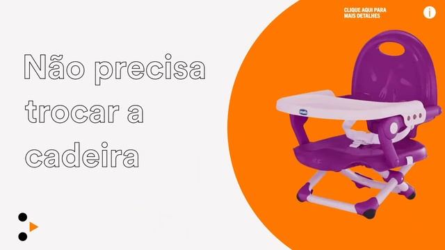 PONTO REVIEW – CADEIRA PARA REFEIÇÃO CHICCO POCKET SNACK HYDRA - ATÉ 15KG