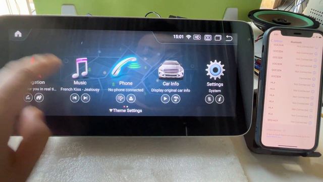 How To Pair IPhone And Use Wireless Carplay With Mercedes-Benz Aftermarket Radio System