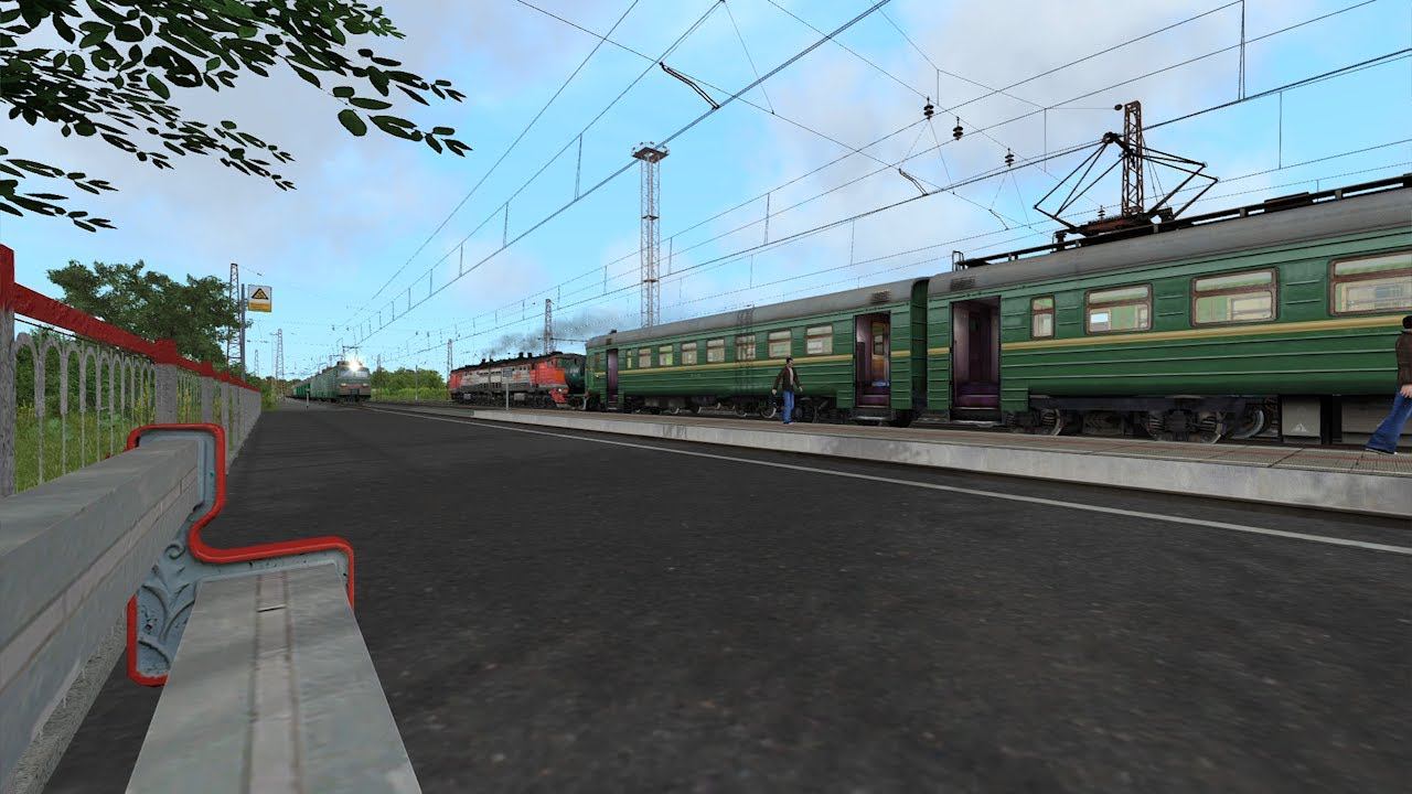 Train Simulator Classic ВЛ23 и 2тэ10м Орёл-Тула