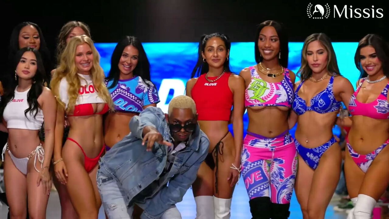 Мода DLOVE Full Show In 4K _ Texas Swim Fest 2024