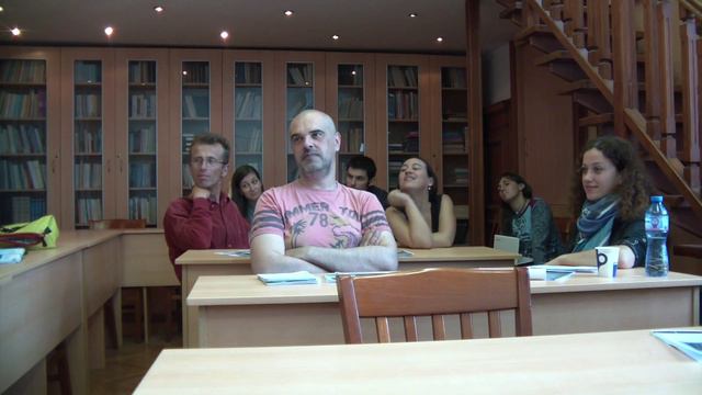 Край на изложението на д-р Вяра Калфина и изложение на Николай Гочев за историята на остров Делос