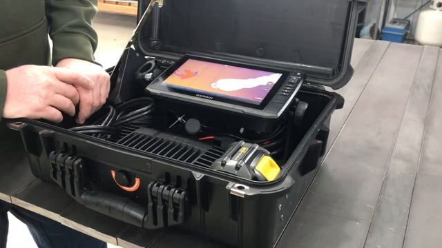 Garmin Panoptix Livescope Ice Fishing Mobile Build