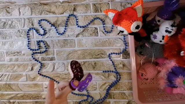 Обзор моих вязанных игрушек.
