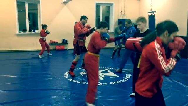 Тема тренировки: Встречные действия в поединке.