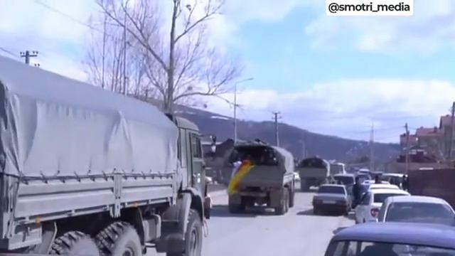 ❗На Украину отправляют войска из Южной Осетии и Абхазии: видео переброски.