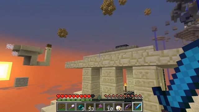 Sky Island Part 3 Temple Island 3 (Minecraft Custom Map)