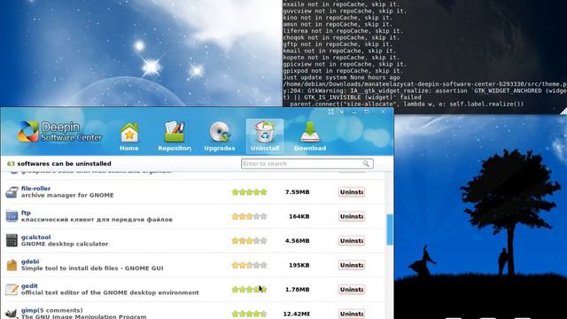 Baronos: Deepin Software Center In The Debian Wheezy