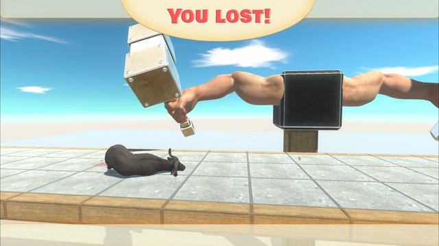 Hammer Hand Trap - Animal Revolt Battle Simulator