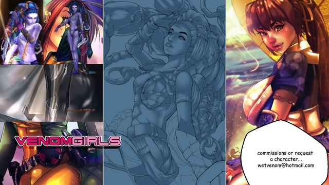 Shiva - Final Fantasy X Speedpaint Fantasy Art