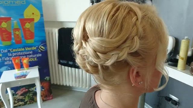 укладка из очень коротких волос Capelli D’oro