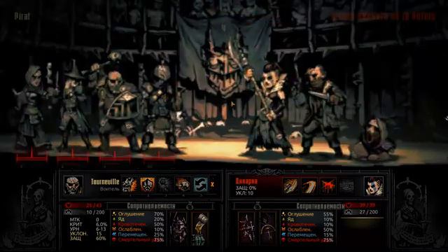 Darkest Dungeon: The Butcher's Circus смотрим на игру