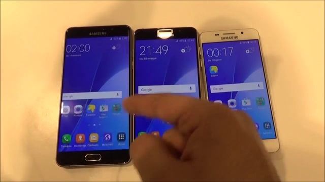 Обзор на серию A 2016 Samsung