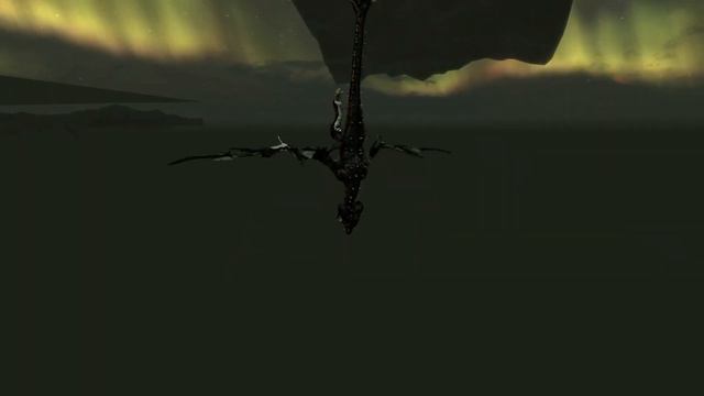 Skyrim - Awkward Dragon Ride