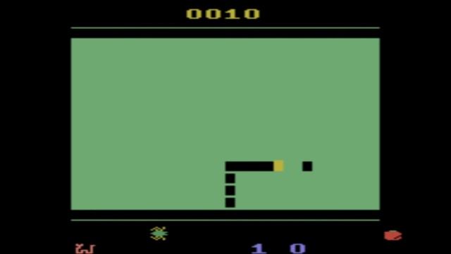 Tapeworm Atari 2600 Gameplay