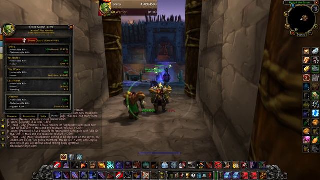 WoW Classic. Arms Warrior.