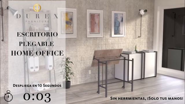 ESCRITORIO PLEGABLE HOME OFFICE