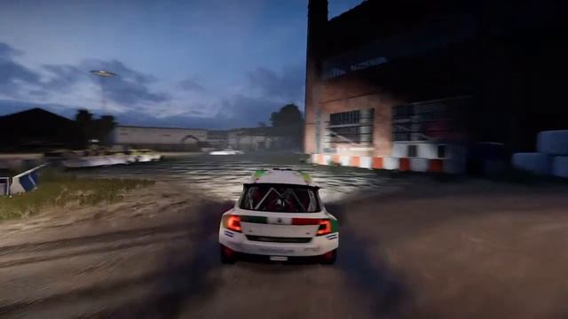 WRC 8 PS4 free roam no HUD no assists, night/clear skies