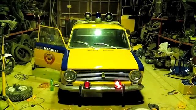 ВАЗ 2101 ГАИ Ретро мото клуб 