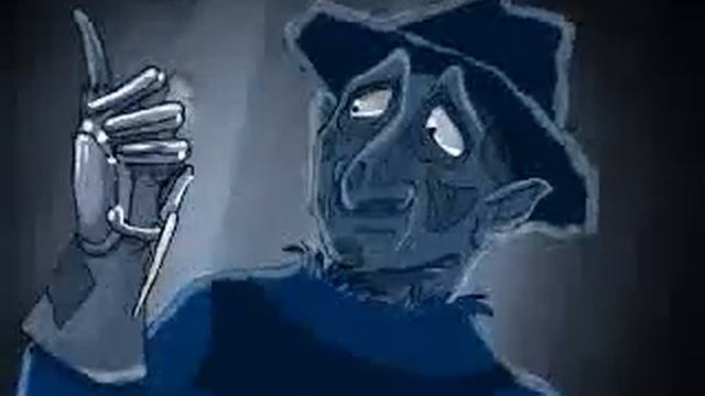 FREDDY KRUGER CORPSE BRIDE CARTOON