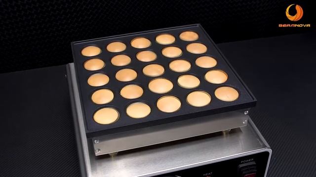Mini Dutch Pancake Baker Poffertjes Crepe Muffins Making Machine Electric Nonstick Waffle Maker