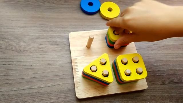 Пирамидка Геометрические фигуры