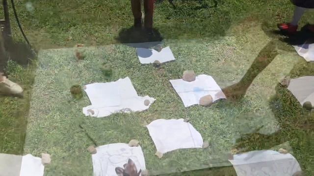 The Making Of Batik-Designed Handkerchiefs In Arts Quarter 1