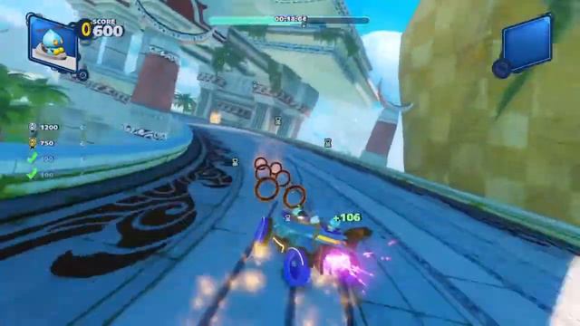 Team Sonic Racing - Stage 2/6 - Ring Challenge (Platinum)