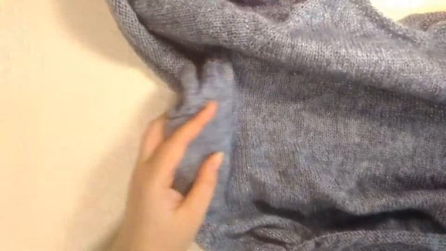 Джемпер на спицах и что планирую вязать из Ализе ангора голд омбре батик