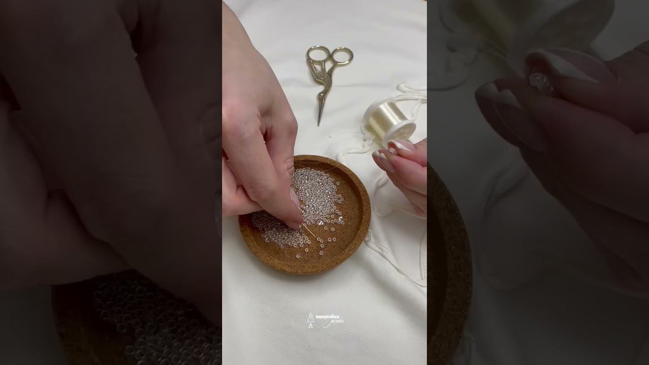 Идея декора на свитшоте с помощью шнура и бисера. Мастер-класс от Выкройки-легко.рф