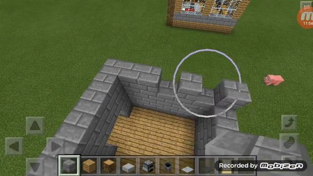 Строим с младшим братом дома в майнкрафт!