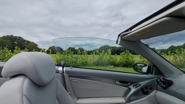 2003 MERCEDES SL350 R230 CONVERTIBLE SL SERIES 2DR 3.7 V6 REVIEW AND VIRTUAL VIEWING ROOF LOWERED